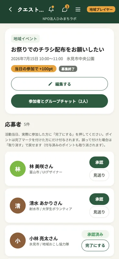 編集・募集終了